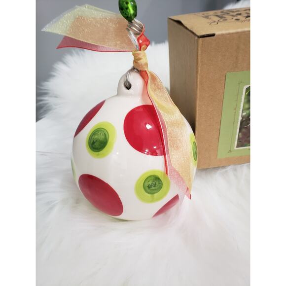 NEW GLORY HAUS TENNIS Hand‎ Painted Christmas Ornament - Picture 6 of 6